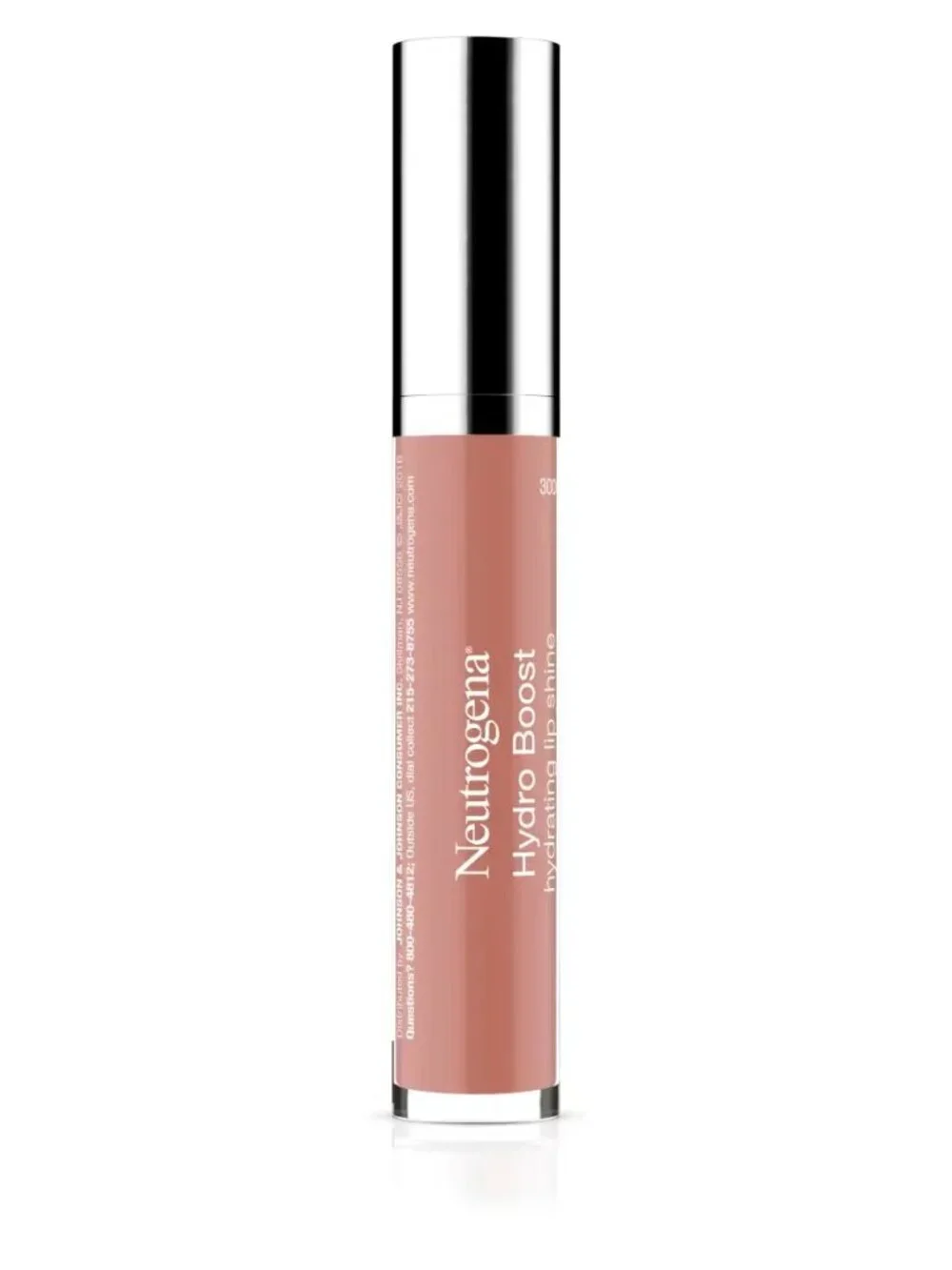 Neutrogena Hydro Boost Hydrating Lip Shine, 20 Berry Brown, 0.10 Oz. New